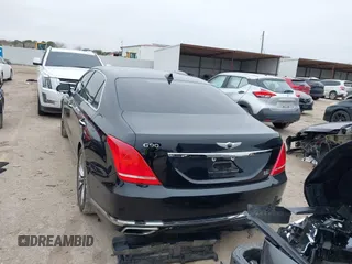 2017 Genesis G90 Premium with VIN KMHG34JA0HU025226, listed as a IAAI auction lot 41609402 with 61,230 mi miles and . Bid and sale history available at carsss.com. Image 17.