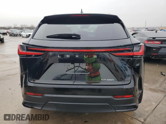 2025 Lexus NX 250 z VIN 2T2ADCAZ7SC016983, wystawiony jako Copart lot #41507125 z przebiegiem 6 530 mil mil oraz Szkoda całkowita • Salvage title. Historia ofert i sprzedaży dostępna na DreamBid. Obrazek 6.