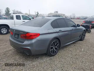 2019 BMW 5 Series 540i with VIN WBAJE5C5XKWW19535, listed as a IAAI auction lot 41968139 with 37,152 mi miles and . Bid and sale history available at carsss.com. Image 4.