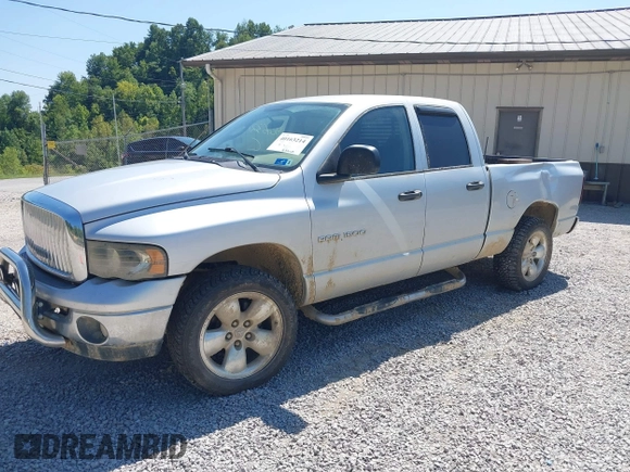 2004 Dodge 1500 SLT with VIN 1D7HU18N14S725944, listed as a IAAI auction lot 40163214 with 238,936 mi miles and . Bid and sale history available at carsss.com. Image 2.