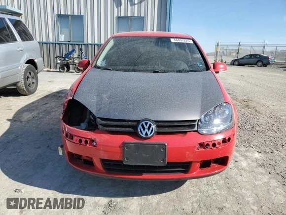 2007 Volkswagen Rabbit with VIN WVWBR71K77W207290, listed as a Copart auction lot 48497225 with 165,716 mi miles and Salvage title. Bid and sale history available at DreamBid. Image 5.
