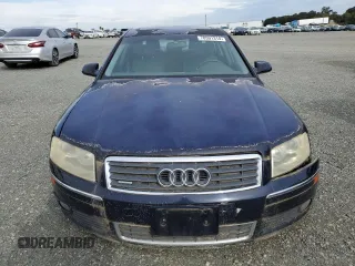 2004 Audi A8 L with VIN WAUML44E74N021729, listed as a Copart auction lot 78591314 with Not Provided miles and Clean Title. Bid and sale history available at carsss.com. Image 5.