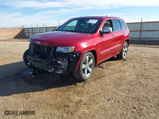 2014 Jeep Grand Cherokee Overland with VIN 1C4RJFCGXEC280970, listed as a IAAI auction lot 41504380 with 115,534 mi miles. Bid and sale history available at carsss.com. Image 17.