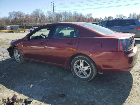 2007 Mitsubishi Galant ES with VIN 4A3AB36F07E048281, listed as a Copart auction lot 49647895 with 208,601 mi miles and Salvage Title. Bid and sale history available at carsss.com. Image 2.
