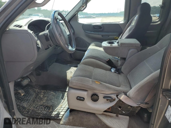 2002 Ford F-150 XL with VIN 1FTRX17L62NA72237, listed as a Copart auction lot 56507915 with Not provided miles and Salvage title. Bid and sale history available at DreamBid. Image 7.