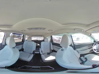 2025 Kia Telluride S with VIN 5XYP64GC8SG565906, listed as a Copart auction lot 46704315 with 7,146 mi miles and Salvage Title. Bid and sale history available at DreamBid. Image 14.