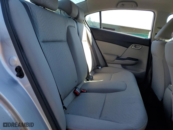 2015 Honda Civic Sedan LX with VIN 19XFB2F52FE275551, listed as a Copart auction lot 53150535 with 113,041 mi miles and Salvage Title. Bid and sale history available at carsss.com. Image 10.