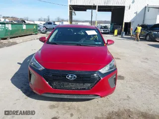2019 Hyundai Ioniq Hybrid Blue with VIN KMHC65LC8KU119579, listed as a IAAI auction lot 41617117 with 63,796 mi miles. Bid and sale history available at carsss.com. Image 12.