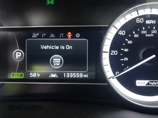 2017 Kia Niro Touring with VIN KNDCE3LC6H5048381, listed as a IAAI auction lot 42035129 with 133,559 mi miles. Bid and sale history available at carsss.com. Image 15.