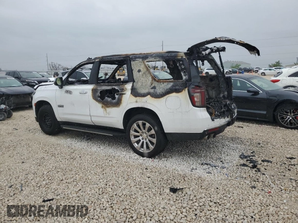2023 Chevrolet Tahoe Premier with VIN 1GNSCSKD2PR144903, listed as a Copart auction lot 50967665 with Not provided miles and Non repairable. Bid and sale history available at DreamBid. Image 2.