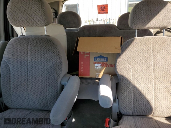 1998 Ford Windstar GL with VIN 2FMDA5145WBB91480, listed as a Copart auction lot 52155155 with 101,104 mi miles and Salvage title. Bid and sale history available at DreamBid. Image 10.