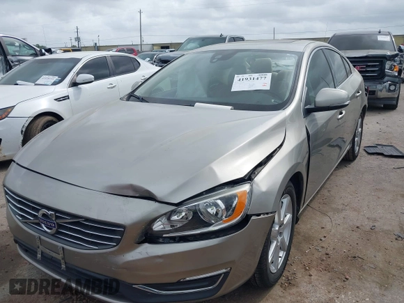 2016 Volvo S60 T5 Drive-E Premier with VIN YV126MFK0G2414153, listed as a IAAI auction lot 41931477 with 75,792 mi miles. Bid and sale history available at carsss.com. Image 17.