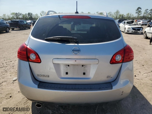 2010 Nissan Rogue S with VIN JN8AS5MT8AW507666, listed as a Copart auction lot 50406215 with 134,673 mi miles and Salvage Title. Bid and sale history available at carsss.com. Image 6.