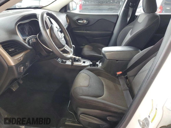 2014 Jeep Cherokee Sport with VIN 1C4PJMAB9EW303088, listed as a Copart auction lot 50987825 with 0 mi miles and Salvage Title. Bid and sale history available at carsss.com. Image 7.