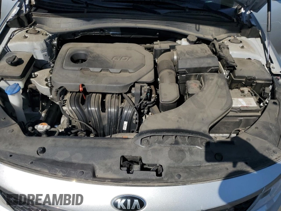 2017 Kia Optima LX with VIN 5XXGT4L38HG148801, listed as a Copart auction lot 59419655 with 57,092 mi miles and Salvage title. Bid and sale history available at DreamBid. Image 11.