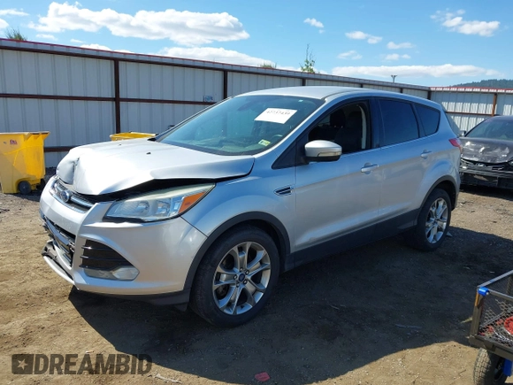 2013 Ford Escape SEL with VIN 1FMCU0H96DUA30733, listed as a IAAI auction lot 42737439 with 106,651 mi miles and . Bid and sale history available at DreamBid. Image 2.