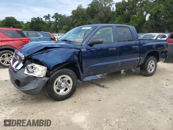 2006 Dodge Dakota ST with VIN 1D7HE28K16S505201, listed as a Copart auction lot 70400104 with 112,803 mi miles and Salvage Title. Bid and sale history available at carsss.com. Image 1.