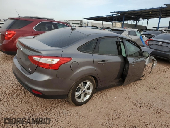 2014 Ford Focus SE with VIN 1FADP3F25EL442517, listed as a Copart auction lot 45007505 with 44,157 mi miles and Salvage Title. Bid and sale history available at carsss.com. Image 3.