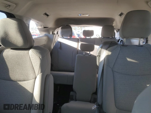 2024 Toyota Sienna LE with VIN 5TDBRKEC3RS187385, listed as a Copart auction lot 41444725 with 43,309 mi miles and Salvage Title. Bid and sale history available at carsss.com. Image 10.