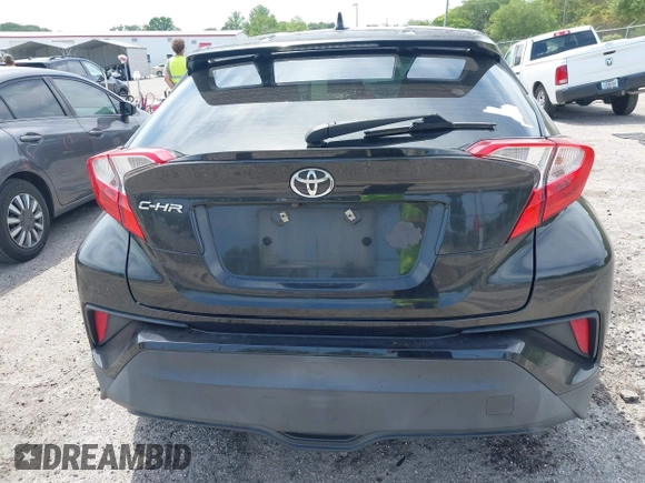 2018 Toyota C-HR XLE with VIN NMTKHMBX0JR008423, listed as a IAAI auction lot 42091445 with 124,811 mi miles. Bid and sale history available at carsss.com. Image 16.