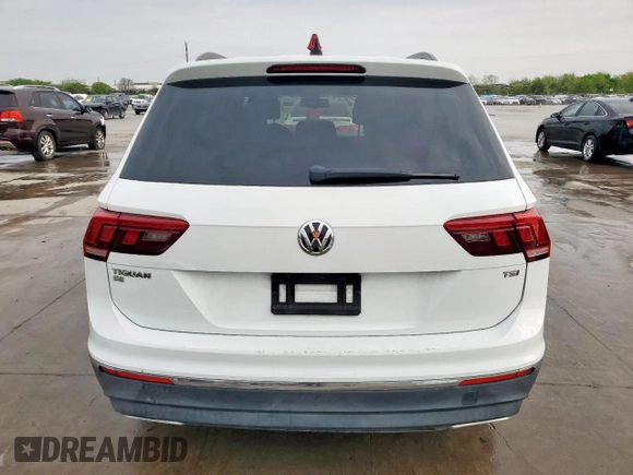 2018 Volkswagen Tiguan SEL with VIN 3VV3B7AX4JM153363, listed as a Copart auction lot 51262765 with 145,291 mi miles and Salvage title. Bid and sale history available at DreamBid. Image 6.