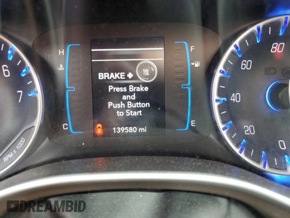 2017 Chrysler Pacifica Touring L with VIN 2C4RC1BG0HR839338, listed as a Copart auction lot 53531095 with 139,580 mi miles and Salvage Title. Bid and sale history available at DreamBid. Image 9.
