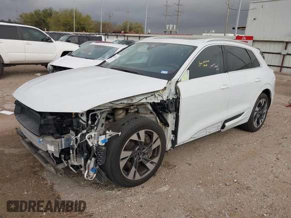2022 Audi e-tron Premium Plus with VIN WA1LAAGE6NB033284, listed as a IAAI auction lot 41784457 with 30,964 mi miles and . Bid and sale history available at DreamBid. Image 20.