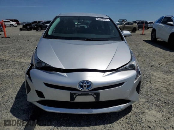 2016 Toyota Prius Four with VIN JTDKARFUXG3020687, listed as a Copart auction lot 54978585 with 102,598 mi miles and Salvage Title. Bid and sale history available at carsss.com. Image 5.