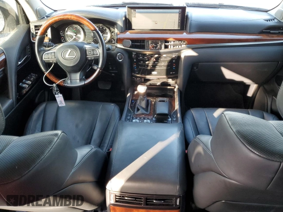 2017 Lexus LX with VIN JTJHY7AX7H4227414, listed as a Copart auction lot 83694604 with 68,205 mi miles and Salvage Title. Bid and sale history available at carsss.com. Image 8.