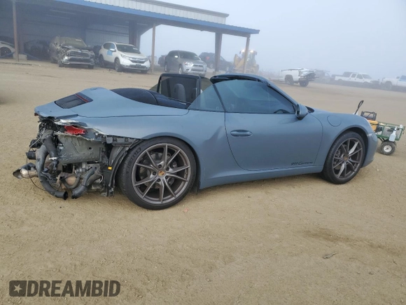 2017 Porsche 911 Carrera with VIN WP0CA2A98HS141577, listed as a Copart auction lot 43010655 with 36,759 mi miles and Salvage Title. Bid and sale history available at DreamBid. Image 3.