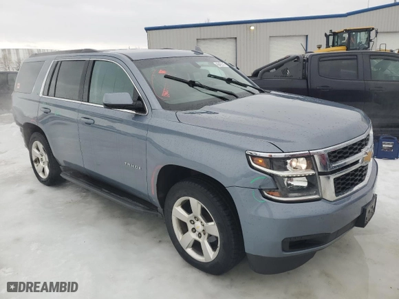 2016 Chevrolet Tahoe LS with VIN 1GNSKAEC4GR165722, listed as a Copart auction lot 46462745 with 124,364 mi miles and Salvage Title. Bid and sale history available at carsss.com. Image 4.