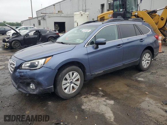 2017 Subaru Outback Premium with VIN 4S4BSAHC2H3278752, listed as a Copart auction lot 61341325 with 78,212 mi miles and Salvage title. Bid and sale history available at DreamBid. Image 1.