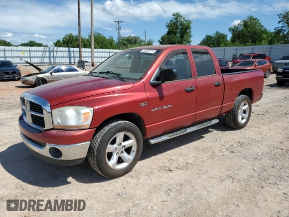 2006 Dodge 1500 SLT z VIN 1D7HA182X6S544925, wystawiony jako Copart lot #55259715 z przebiegiem 144 272 mil mil oraz Szkoda całkowita • Salvage title. Historia ofert i sprzedaży dostępna na DreamBid. Obrazek 1.