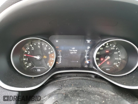 2018 Jeep Compass Latitude z VIN 3C4NJDBB9JT162108, wystawiony jako Copart lot #85360424 z przebiegiem 129 004 mil mil oraz Szkoda całkowita • Salvage title. Historia ofert i sprzedaży dostępna na DreamBid. Obrazek 9.