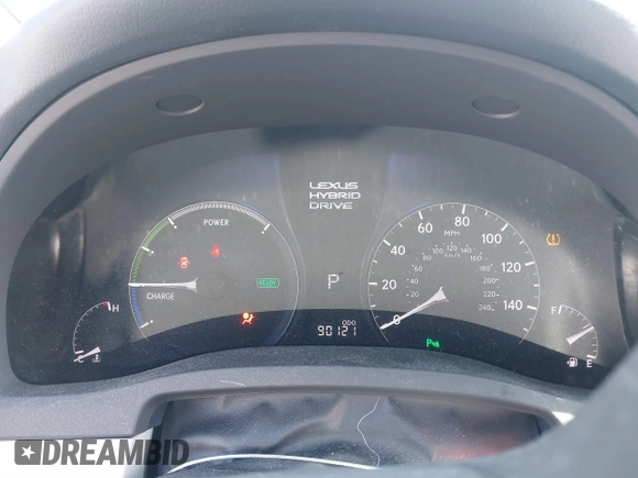 2011 Lexus RX 450h with VIN JTJBC1BA9B2423630, listed as a IAAI auction lot 41811180 with 90,121 mi miles and . Bid and sale history available at DreamBid. Image 7.