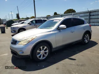 2008 Infiniti EX Journey with VIN JNKAJ09E68M303092, listed as a Copart auction lot 48969755 with 158,868 mi miles and Salvage Title. Bid and sale history available at carsss.com. Image 1.