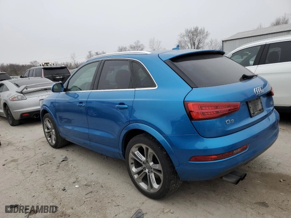 2017 Audi Q3 Premium Plus with VIN WA1JCCFS4HR001935, listed as a Copart auction lot 84167144 with 33,739 mi miles and Salvage Title. Bid and sale history available at carsss.com. Image 2.