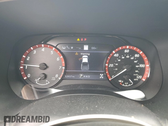 2022 Nissan Frontier Pro-4X z VIN 1N6ED1EKXNN602213, wystawiony jako Copart lot #56967775 z przebiegiem 32 937 mil mil oraz Szkoda całkowita • Salvage title. Historia ofert i sprzedaży dostępna na DreamBid. Obrazek 9.