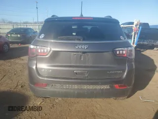 2024 Jeep Compass Limited z VIN 3C4NJDCN7RT590196, wystawiony jako Copart lot #51952935 z przebiegiem 18 926 mil mil oraz Czysty tytuł • Clean title. Historia ofert i sprzedaży dostępna na DreamBid. Obrazek 6.