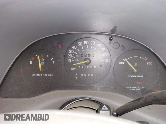 1996 Chevrolet Lumina with VIN 2G1WL52M7T9201086, listed as a IAAI auction lot 41490782 with 140,480 mi miles and . Bid and sale history available at DreamBid. Image 7.