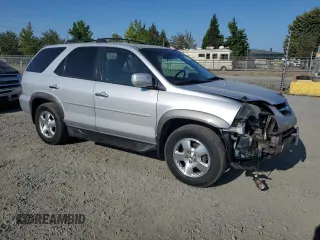 2003 Acura MDX Touring Pkg RES with VIN 2HNYD18763H520311, listed as a Copart auction lot 66473754 with 153,001 mi miles and Salvage Title. Bid and sale history available at carsss.com. Image 4.