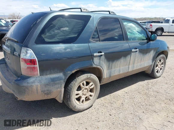2005 Acura MDX Touring with VIN 2HNYD18845H550709, listed as a IAAI auction lot 42077833 with 182,670 mi miles. Bid and sale history available at carsss.com. Image 4.