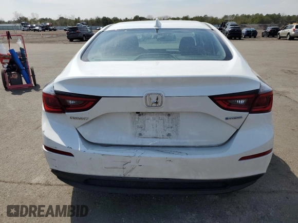 2022 Honda Insight EX with VIN 19XZE4F58NE016724, listed as a Copart auction lot 53525805 with 69,389 mi miles and Salvage Title. Bid and sale history available at DreamBid. Image 6.