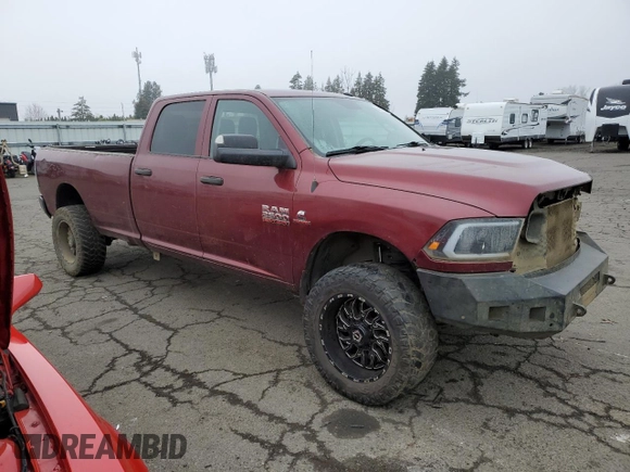 2016 Ram 2500 Tradesman with VIN 3C6UR5HLXGG187909, listed as a Copart auction lot 84039544 with 213,645 mi miles and Salvage title. Bid and sale history available at DreamBid. Image 4.