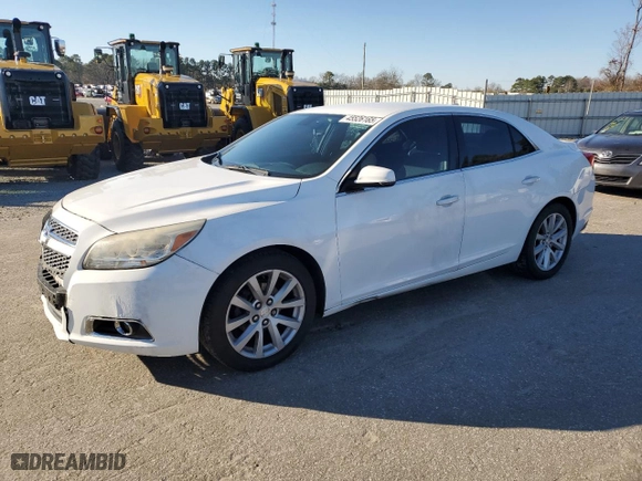 2013 Chevrolet Malibu LT with VIN 1G11E5SA8DF304763, listed as a Copart auction lot 45526165 with 208,102 mi miles and Salvage Title. Bid and sale history available at carsss.com. Image 1.