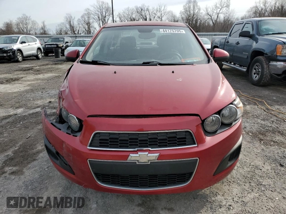 2013 Chevrolet Sonic LT with VIN 1G1JC5SB7D4103883, listed as a Copart auction lot 44175705 with 81,999 mi miles and Salvage Title. Bid and sale history available at DreamBid. Image 5.