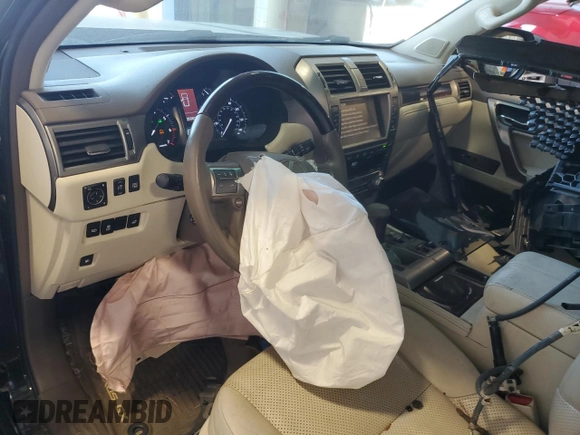 2015 Lexus GX 460 Luxury with VIN JTJJM7FX8F5093204, listed as a Copart auction lot 53700195 with 135,083 mi miles and Salvage title. Bid and sale history available at DreamBid. Image 8.