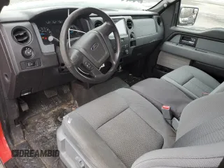 2014 Ford F-150 XL with VIN 1FTFX1EF8EFC59266, listed as a Copart auction lot 89158845 with 176,448 mi miles and Salvage Title. Bid and sale history available at carsss.com. Image 8.