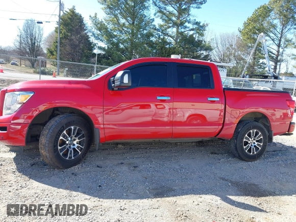 2020 Nissan Titan Platinum Reserve with VIN 1N6AA1EF6LN503766, listed as a IAAI auction lot 41669712 with 74,804 mi miles and . Bid and sale history available at DreamBid. Image 14.