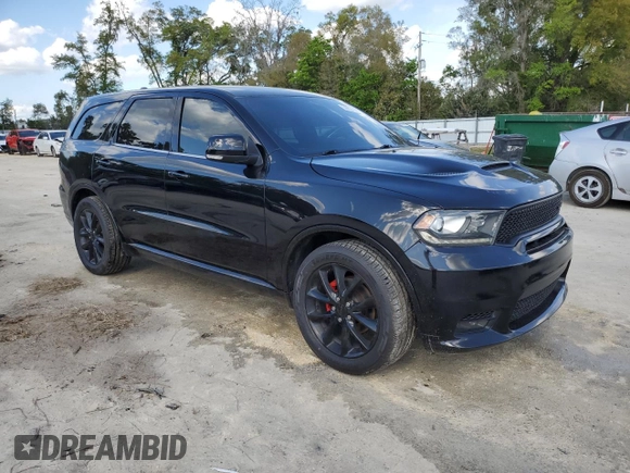 2018 Dodge Durango GT with VIN 1C4RDHDG2JC494203, listed as a Copart auction lot 50637665 with 144,777 mi miles and Salvage title. Bid and sale history available at DreamBid. Image 4.